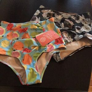 NFS/ISO trades of ruched front only in M for tween